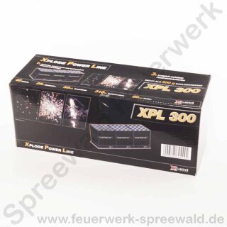 XPL 300 - 48 Schuss Verbundfeuerwerk - 310g NEM - Xplode