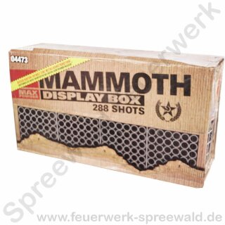 Mammoth Feuerwerk Batterie 288 Schuss Lesli
