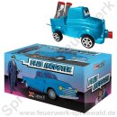 Blue Mobster Car - Feuerwerks Auto mit Leucht- und Sprüheffekten