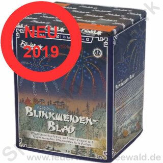 Blinkweiden Blau - 25 Schuss Batterie - 500g NEM - FUNKE