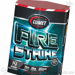 Fire Strike - 19 Schuss Batterie - 132g NEM - Comet