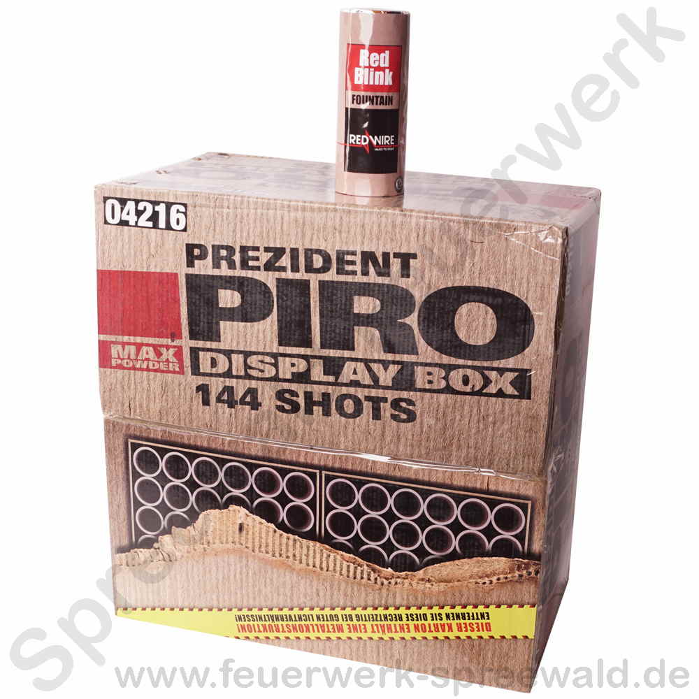 Prezident Piro Präzident Piro Präsident Piro Präsident Pyro Lesli Feuerwerks President Piro Batterie Verbundfeuerwerk